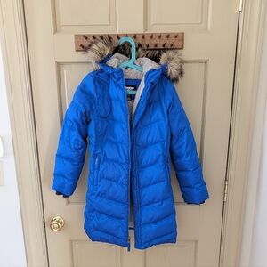 Lands End Girls Fleece Lined Parka - 6/7
